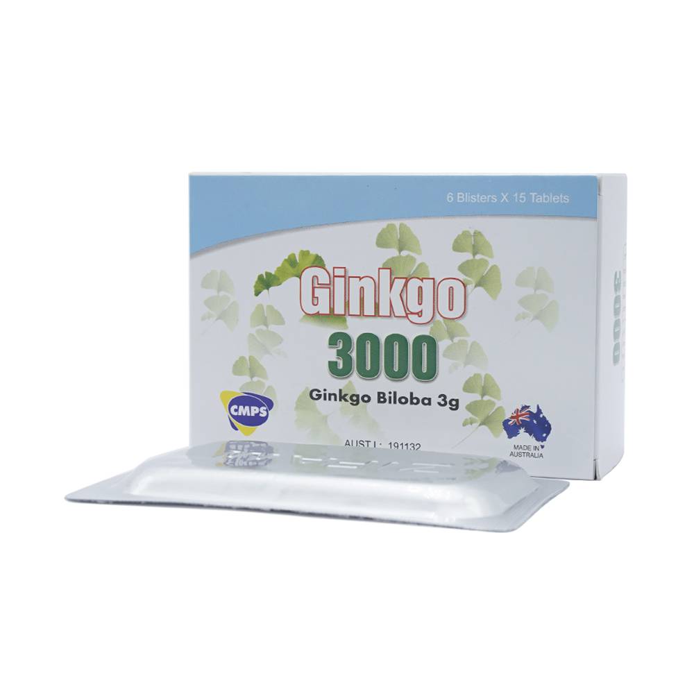Thuốc Hoạt Huyết CM3 Phúc Vinh điều trị rối loạn tuần hoàn não do xơ vữa mạch máu (3 vỉ x 10 viên)