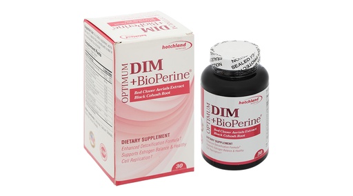 [TPCN023] Hotchland Optimum Dim + BioPerine cân bằng nội tiết tố nữ hộp 30 viên