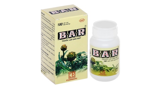 [DDTH030] Bar hỗ trợ bệnh lý về gan, nhuận tràng lọ 180 viên