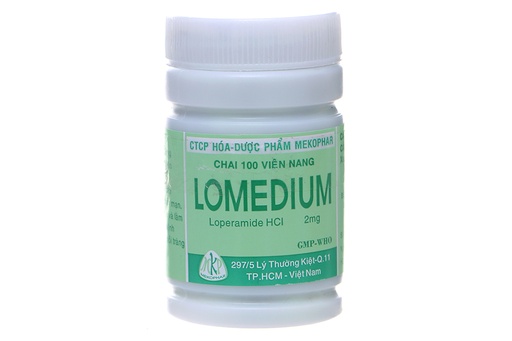 [DDTH036] Lomedium 2mg trị tiêu chảy lọ 100 viên
