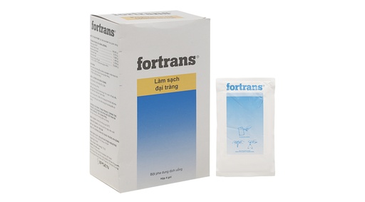 [DDTH099] Bột pha dung dịch uống Fortrans làm sạch đại tràng hộp 4 gói