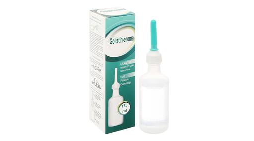 [DDTH107] Dung dịch thụt trực tràng Golistin-enema trị táo bón lọ 133ml