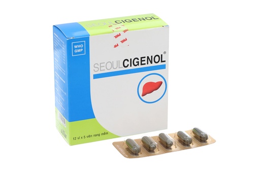 [DDTH114] Seoul Cigenol hỗ trợ trị bệnh lý về gan (12 vỉ x 5 viên)
