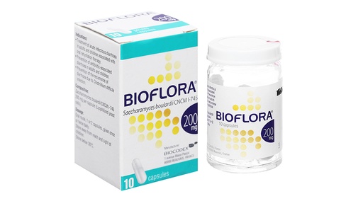 [DDTH118] Bioflora 200mg trị và ngừa tiêu chảy lọ 10 viên