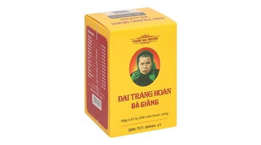 [DDTH137] Viên hoàn cứng Đại Tràng Hoàn Bà Giằng trị viêm đại tràng lọ 240 viên