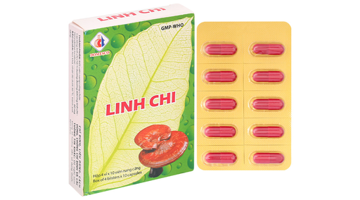 [DDTH153] Linh Chi Domesco tăng cường chức năng gan, điều hòa huyết áp (4 vỉ x 10 viên)