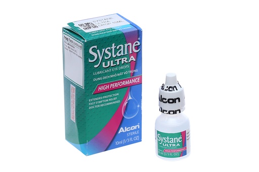 [EYE015] Dung dịch nhỏ mắt Systane Ultra giảm chứng rát và kích ứng do khô mắt lọ 10ml