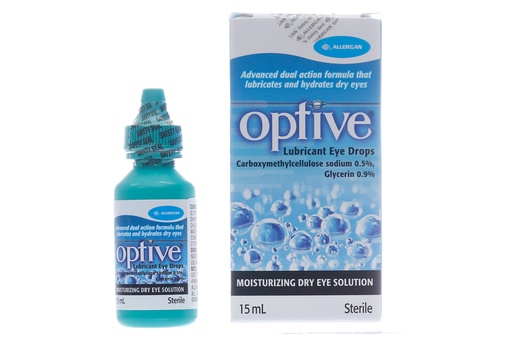 [EYE021] Dung dịch nhỏ mắt Optive giảm tạm thời cảm giác nóng, kích ứng mắt lọ 15ml