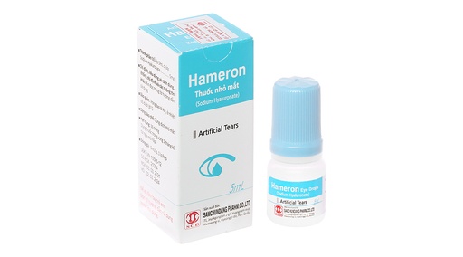 [EYE024] Dung dịch nhỏ mắt Hameron 5mg giảm khô mắt lọ 5ml