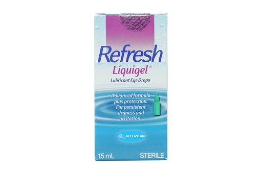 [EYE026] Dung dịch nhỏ mắt Refresh Liquigel giảm kích ứng mắt, khô mắt lọ 15ml
