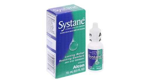 [EYE027] Dung dịch nhỏ mắt Systane giảm kích ứng mắt, khô mắt lọ 15ml