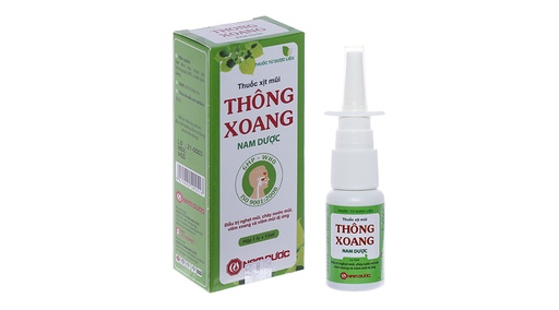 [EYE037] Thuốc xịt mũi Thông Xoang Nam Dược trị viêm mũi, viêm xoang chai 15ml