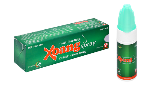 [EYE046] Thuốc xịt mũi Xoangspray trị viêm xoang, viêm mũi dị ứng chai 50ml